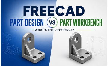 FreeCAD Part Design vs Part Workbench: What’s the Difference?
